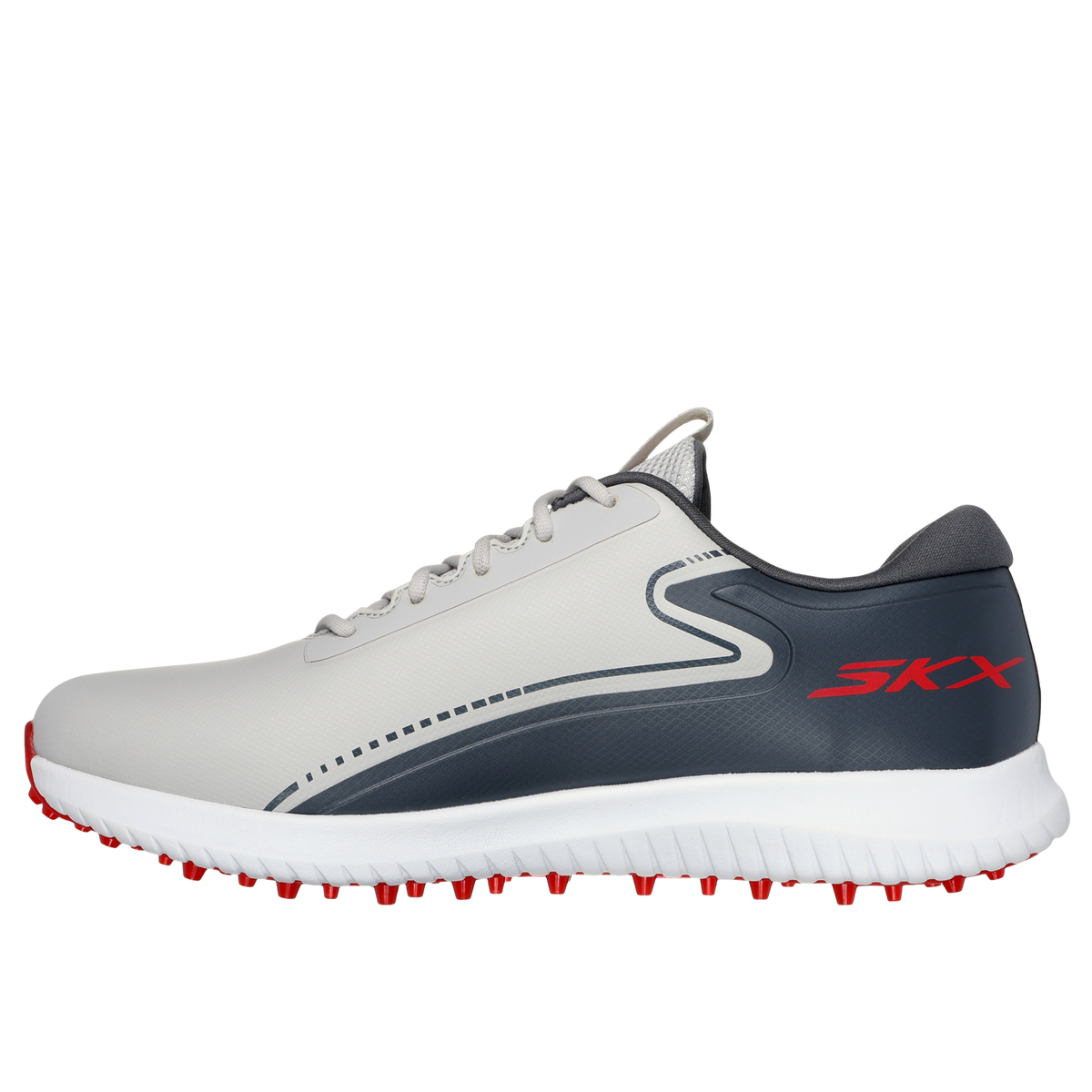 Skechers Men's Go Golf Max 3 Gray Red Shoes