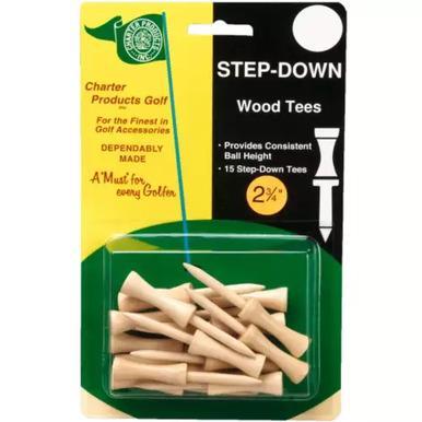 Charter Products Step-Down Wood Tees