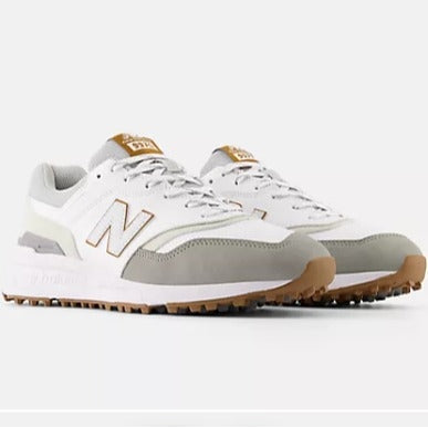 New Balance 997 SL Golf Shoe White/Grey