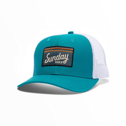 Sunday Golf Trucker Hat Sunday Patch