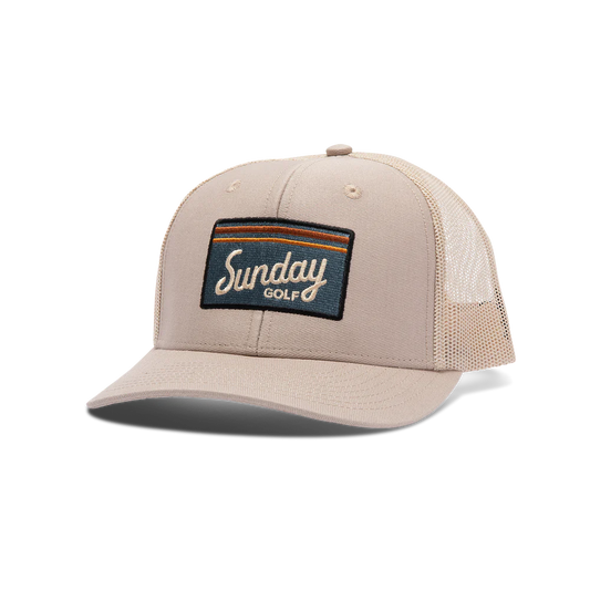 Sunday Golf Trucker Hat Sunday Patch