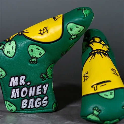 Bank Roll Mr. Money Bags Head Cover