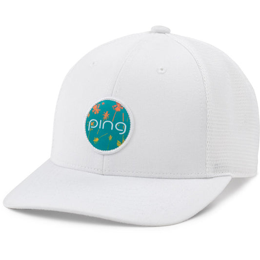 Ping Ladies Fourball White Cap 2024