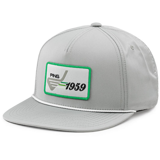 Ping 2024 Mulligan Rope Cap 241 Light Grey