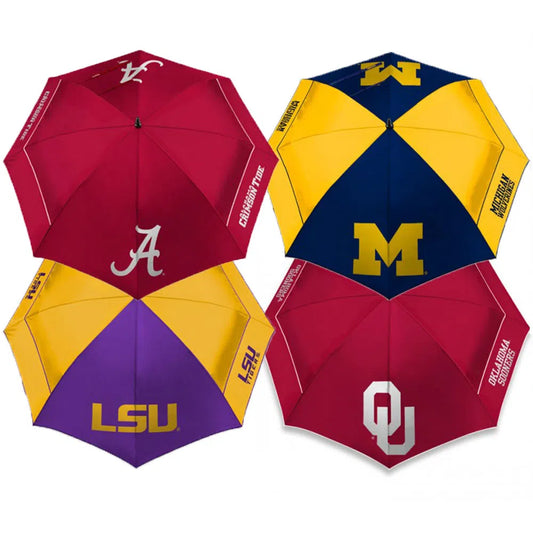 Team Effort NCAA 62" Windsheer Lite Umbrella